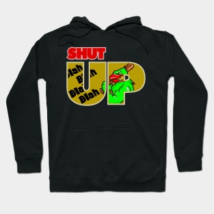 Shut up blah blah blah angry baseball bat bird birthday gift shirt Hoodie